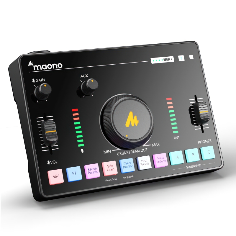 MAONO AMC2 NEO Streaming Audio Mixer – Product Tour